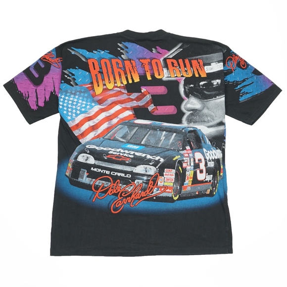 Dale Earnhardt x Chevy BORN TO RUN Racing Tee - Picture 2 of 3
